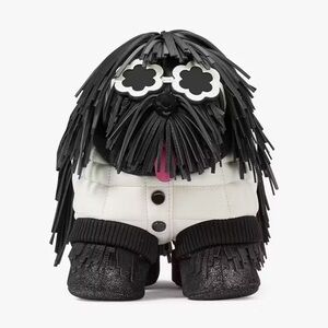 Kate Spade Shaggy Fringed 3D Dog Crossbody NWT/NIP 🐾🐕‍🦺